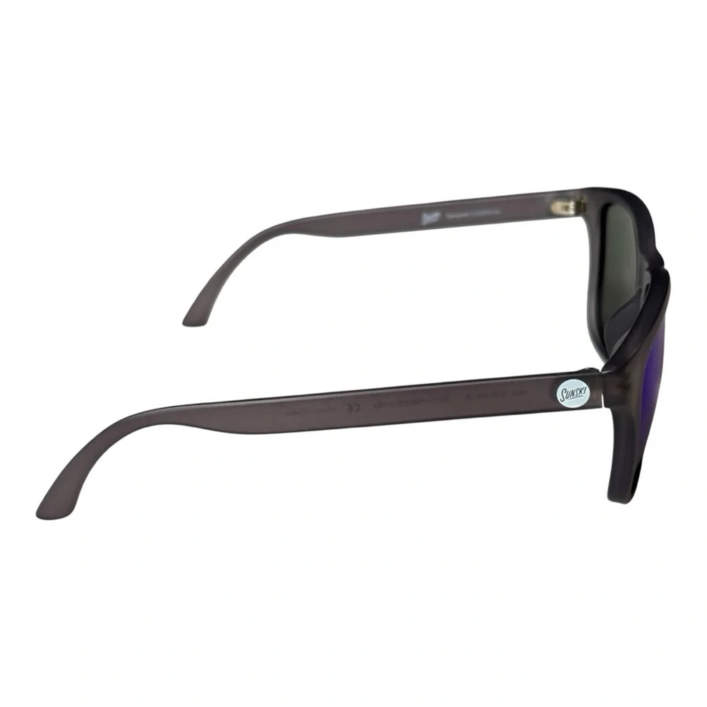 Sunski Mini Headland grey/blue mirror polarized kids sunglasses